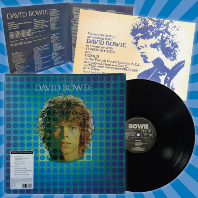 DAVID BOWIE - SPACE ODDITY 40th Anniversary Vinyl LP + Poster. New and Unplayed