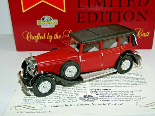 Matchbox Models of Yesteryear Matchbox Vintage Manufacture Diecast Cars