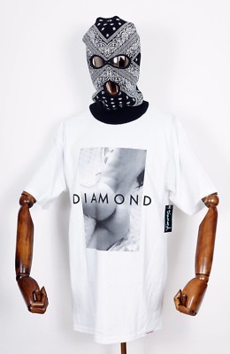Diamond Supply Co T-Shirt Shirt Tee Bedtime White in S