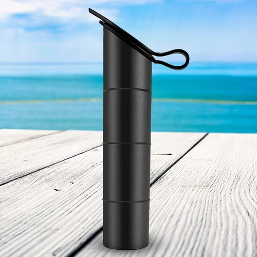 3x Fishing Rod Holder Insert With Cover Cap Inner Sleeve For Kayak Canoe US - Bild 5 von 9