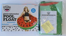 Bigmouth Inc Giant Watermelon Pool Float 4 feet wide Open Box