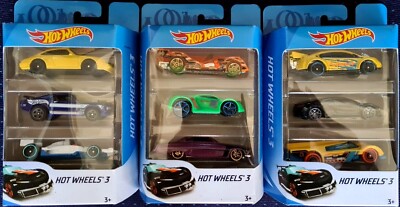 Hot Wheels 3, 6er Set, Geschenkset, Auto, Stockcar, Racing, NEU/OVP