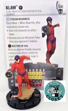 WizKids HeroClix Klaw 009 Marvel Black Panther Common