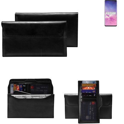 Handyhülle für Samsung Galaxy S10 Exynos Schutz Hülle + Handy Tasche schwarz