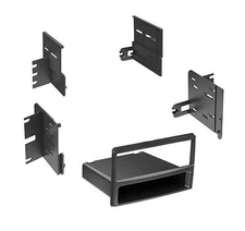 Dash Kit for Nissan Cube Versa Single Din Radio Replace Install Black