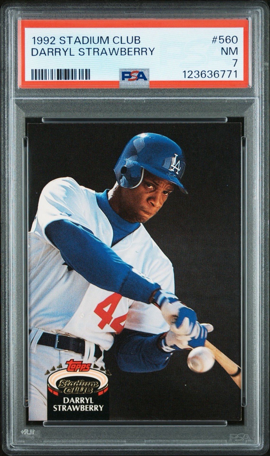 1992 Topps Stadium Club - Darryl Strawberry #560