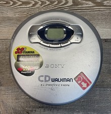 Vintage Sony D-EJ616CK Walkman G Protection Discman Portable Tested Working