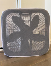 Square Fan Mesh Covers Not Including the Fan , White Reusable Washable Protecto
