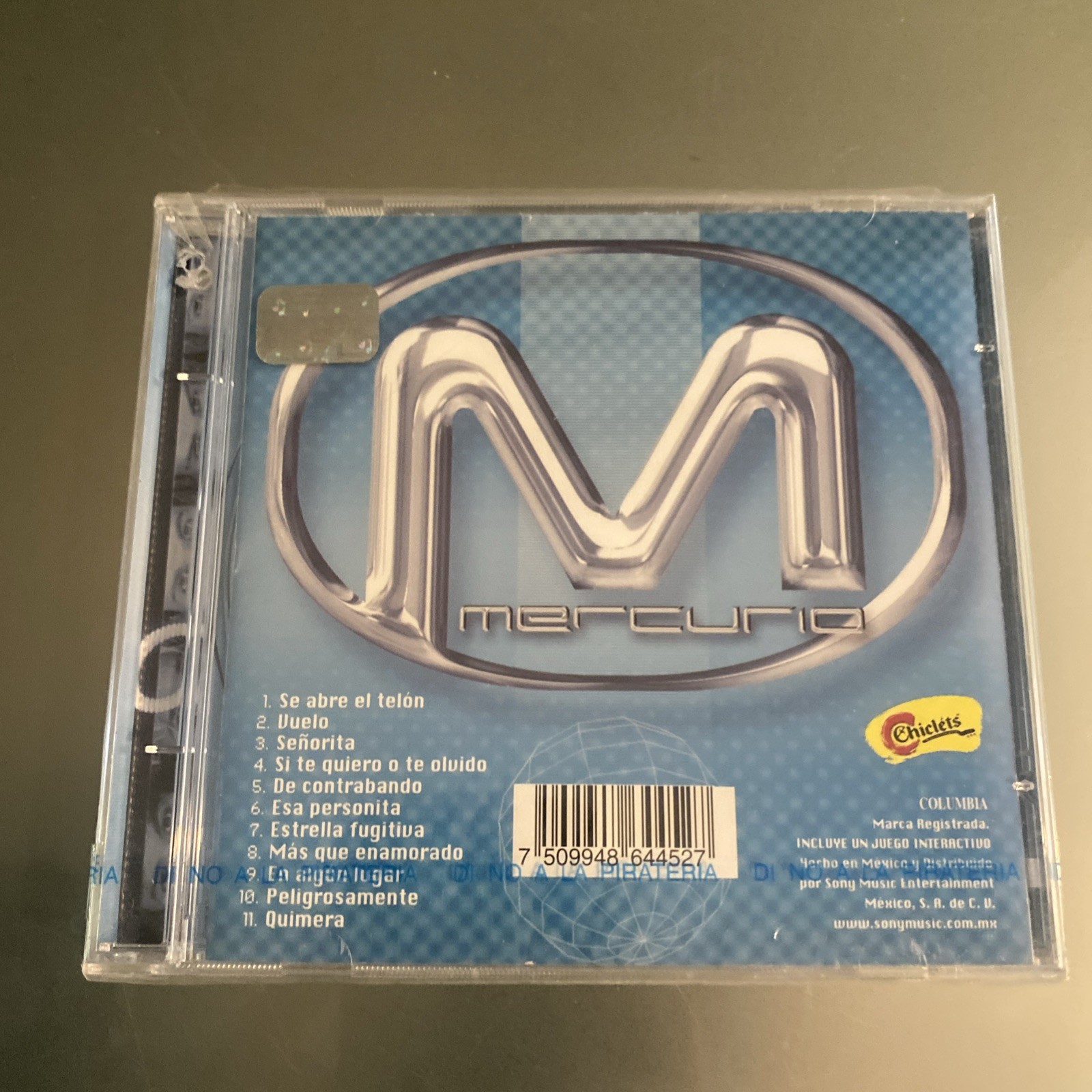 Evolution by Mercurio  (CD Columbia) New Sealed Espanol Spanish NEW 💿 thumbnail 2