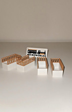 Sottopasso ferrovia panchina plastico pensilina stazione  - Scala H0/1:87 - 2PZ