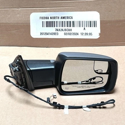 NEW OEM 2023-2024 Ram 1500 Mopar Outside Rear-View Mirror, Right - 7NA24JSCAA