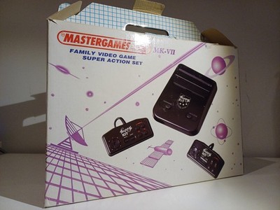 Mastergames MK VII 8 Bit NES Style    72 Pin   Vintage European Clone famiclone