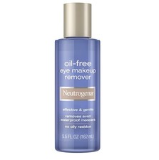 Neutrogena Oil-Free Eye Makeup Remover, Eye Makeup Remover  Cleanser 5.5 Fl. Oz