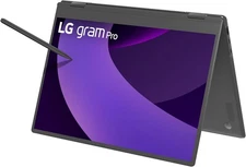 LG Gram Pro 16: Ultra 7 255H, 16GB DDR5, 1TB SSD, 16" 2880x1800 OLED Touchscreen