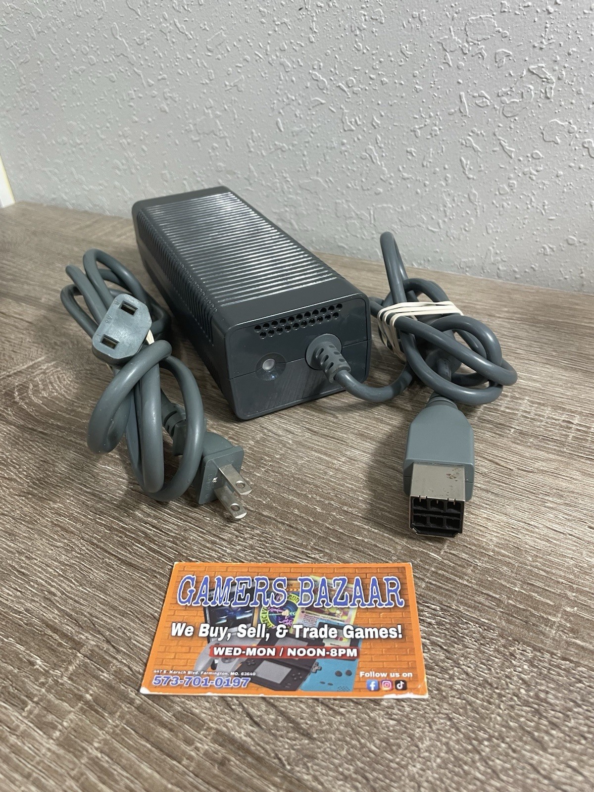 ✅ Xbox 360 Original Power Supply 203W AC Adapter OEM OG Clean And Tested ! ✅