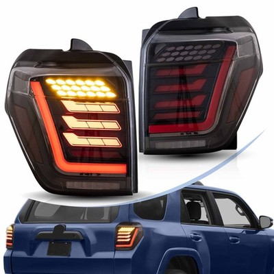 VLAND LED Tail Lights Startup animation For Toyota 4Runner 2014-2021 Clear Lens