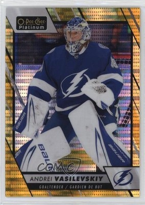 2023-24 O-Pee-Chee Platinum Seismic Gold 8/50 Andrei Vasilevskiy #173 1s74