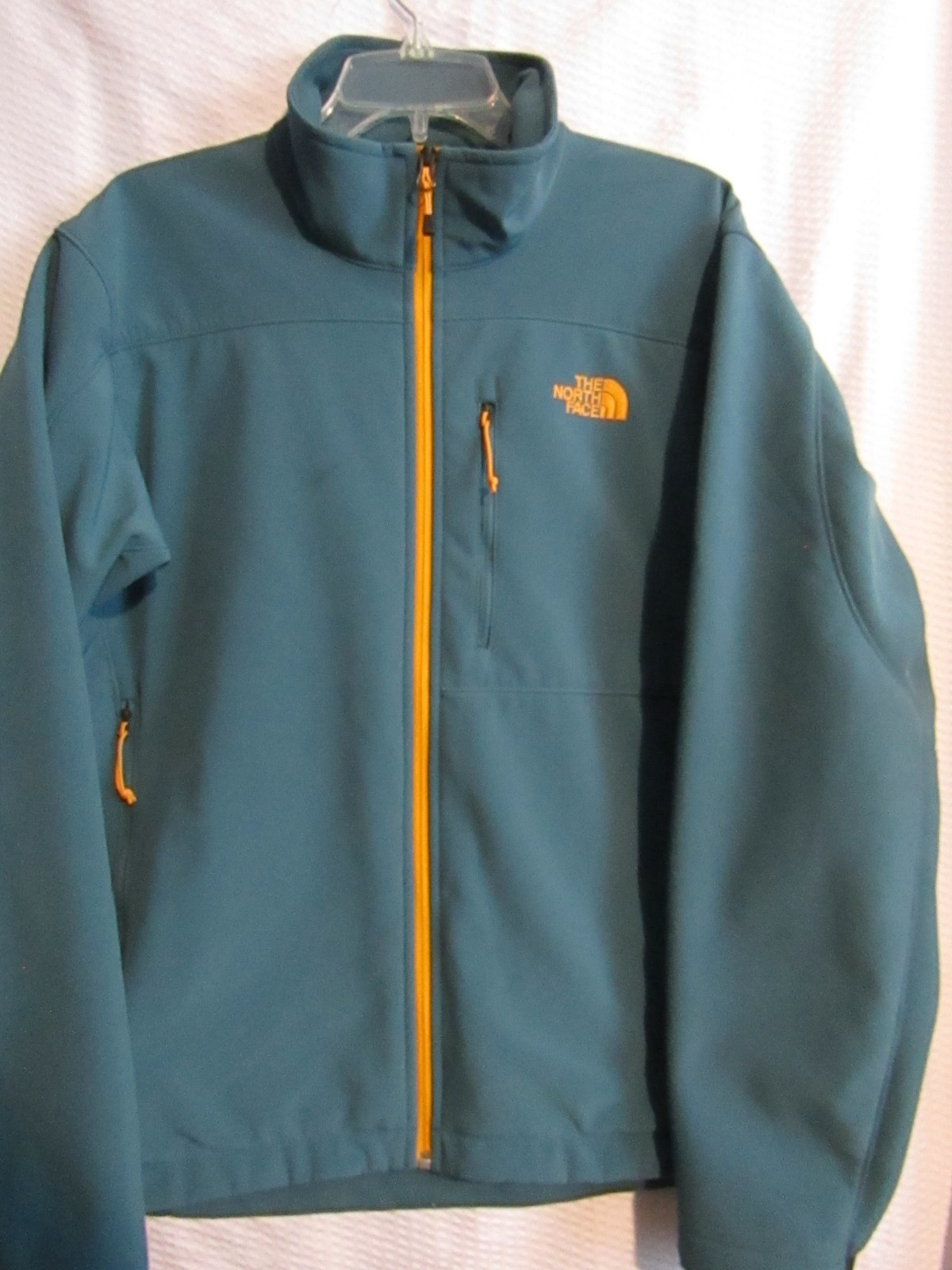 North Face Jacket Mens Large Softshell Custom Emb… - image 2