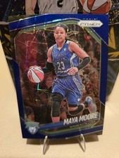 2025 Panini Prizm WNBA - Maya Moore #135 Blue Velocity Prizm