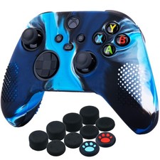 Silicone Cover Skin Case for Xbox Series X/S Controller x 1 Camouflage Blue ...
