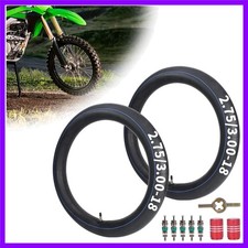 2.75/3.00-18 Inner Tubes TR4 Valve for 80/90-18 90/90-18 Dirt Bike 2 Pack