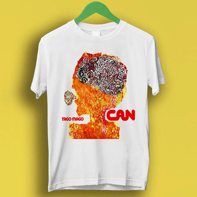 New Can Band German Krautrock Punk Rock Cotton White S-5XL T Shirt AG702