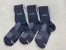 Brand New Bombas Honeycomb Women's Calf Sock Size M Lightweight 3 pairs