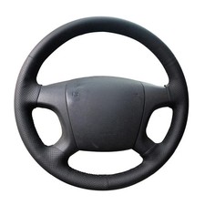 Artificial Leather Steering Wheel Cover for Skoda Fabia Octavia 2004-09 Roomster