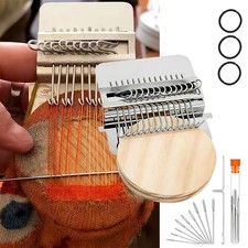 Patchmaker 2.0 Kit, Mini Loom for Beginners, Portable Patch Darning Kit, Patc...