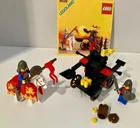 Lego Legoland #6039 Twin Arm Launcher Kings Castle COMPLETE Horse Knights 1988