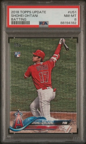 2018 Topps Update Series - Image Variation Shohei Ohtani #US1 Batting (RC)