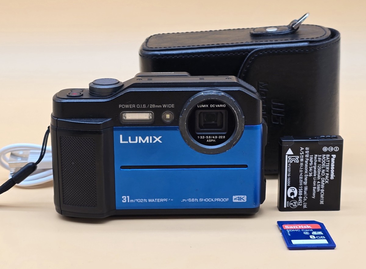 PANASONIC LUMIX DC-FT7 4K Digital Camera Waterproof Freezeproof