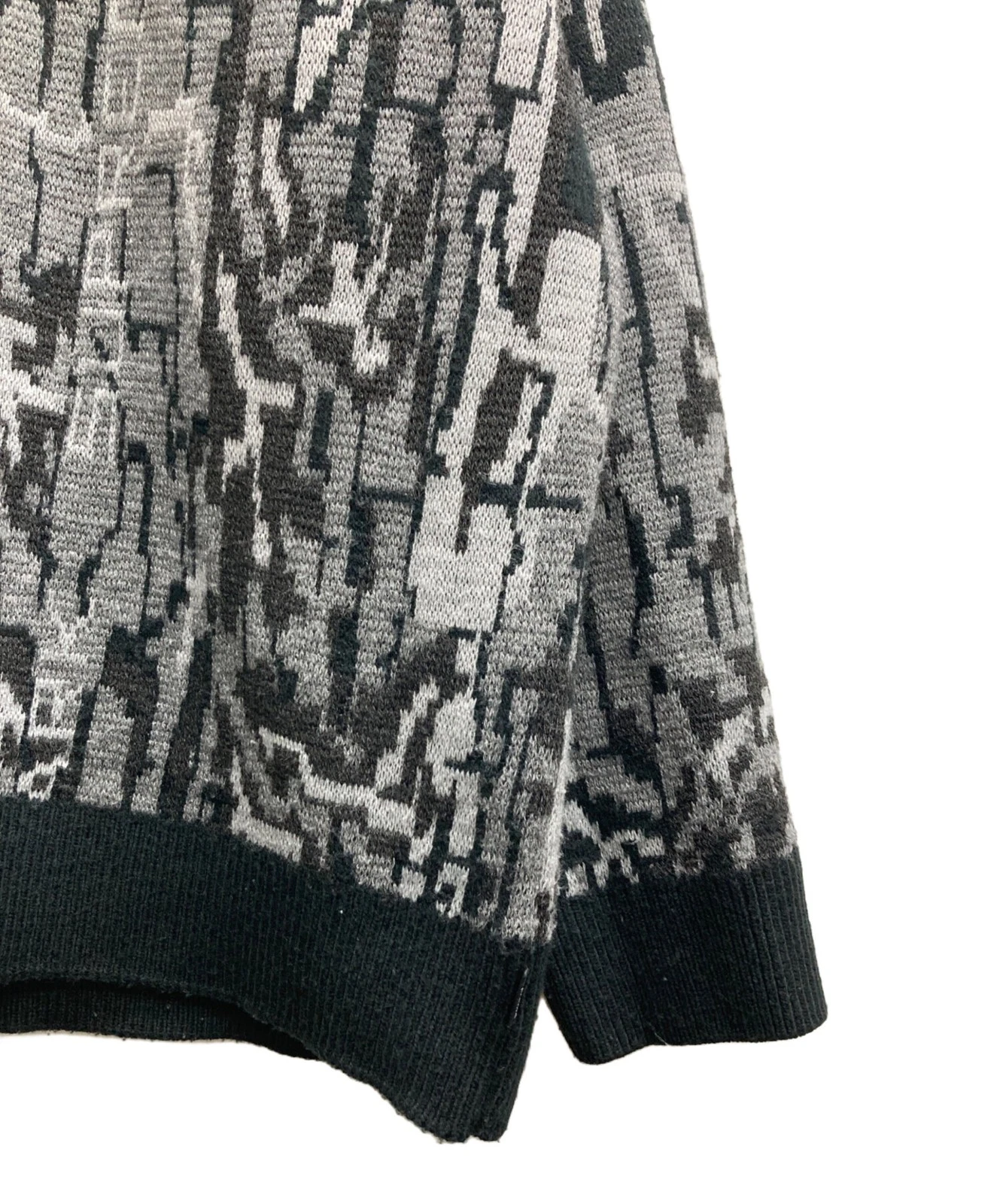 Felpa mimetica SUPREME 22AW Trebark taglia:L nera uomo