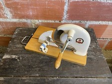 Trancheuse A Pain Ancienne Manuel ROB Cuisine Fonte Émaillée + Bois #D826