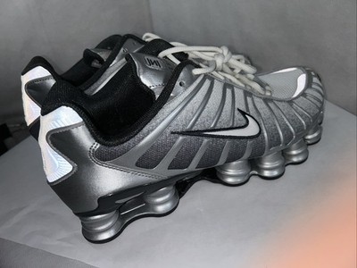Size 12 - Nike Shox TL White Metallic Summit White Grey IH4466-095 Men's New