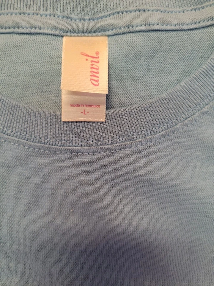 Camiseta Mujer PARQUE NACIONAL YELLOWSTONE Manga Corta Talla Grande Logo Bordado Foto 3 de 4