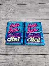 Vintage Dial 5oz Deodorant Bar Soap NOS MOUNTAIN FRESH 8 Pack Blue