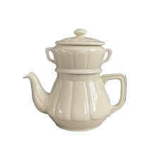 Cafetière ancienne avec filtre en céramique