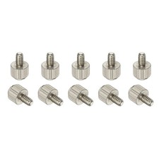 10 Pcs 6-32x6mm PC Computer Case Thumb Screws Fastener Thumb Screws for Computer
