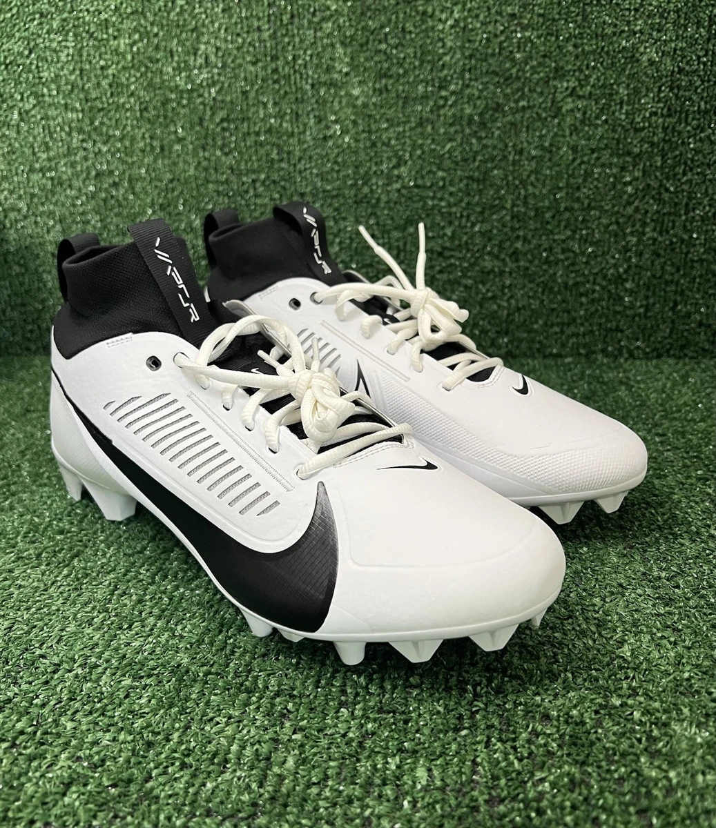 NEW Nike Vapor Edge Pro 360 2 Football Cleats FZ4267-100 Size 13 White Black #1 Nike Vapor Edge Pro 360 2  main image 3