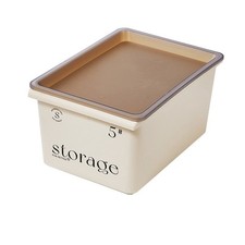 Plastic Storage Container Bin with Lid Organizing Container for Closet Bedroom