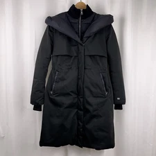 Soia & Kyo Samara TD Classic Down Coat with Hood Black XS