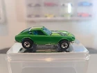 Vintage Green Hot Wheels 1976 Z Whiz. Made in Hong Kong.
