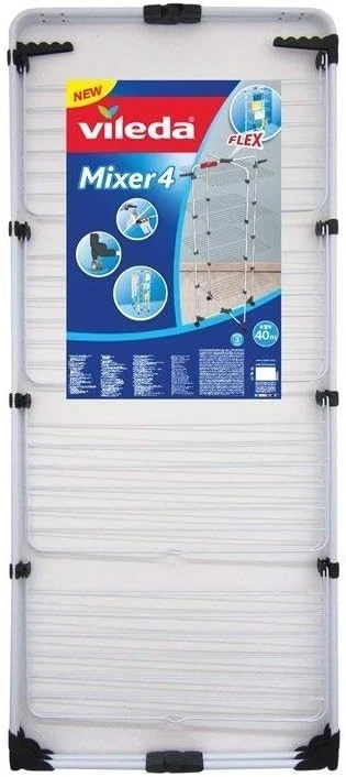 Stendibiancheria Stendino VILEDA Mixer 4 livelli a Torre Salva Spazio 40 metri, fotografia 9 di 9