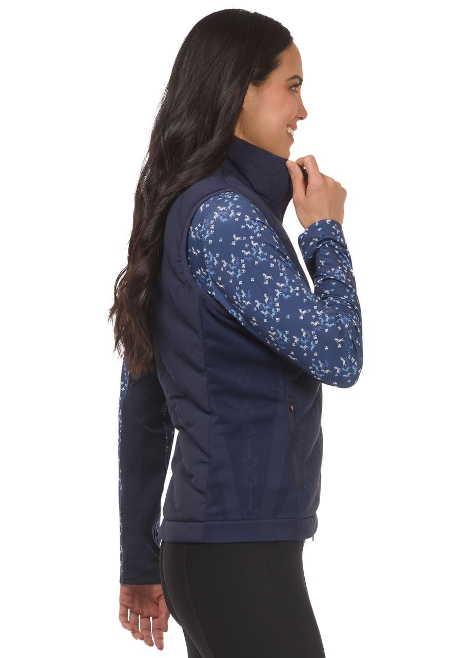 Kerrits Equitech Hybrid Quilted Vest - GalaxyBlue