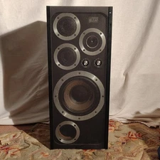 Vintage Single Wharfedale E70 Speaker E.Seventy With Face Cover Gorgeous!