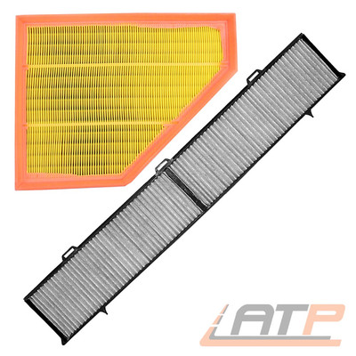 INNENRAUMFILTER AKTIVKOHLE +LUFTFILTER FÜR BMW X1 E84 16-d 18-d 20-d 23-d 25-d