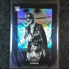 2026 Topps Chrome WWE SETH ROLLINS Base Negative #40