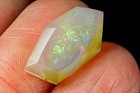 3.8Ct African Crystal Opal Play Of Color Facet Cut QSL1016 — photo 2