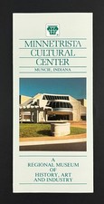 1990s Minnetrista Cultural Center Muncie Indiana IN Vintage Travel Brochure